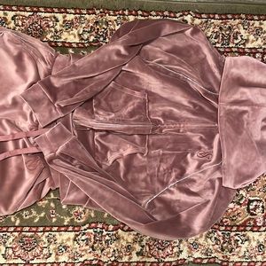 New Victoria secret velour champagne jumpsuit with sequence ✨